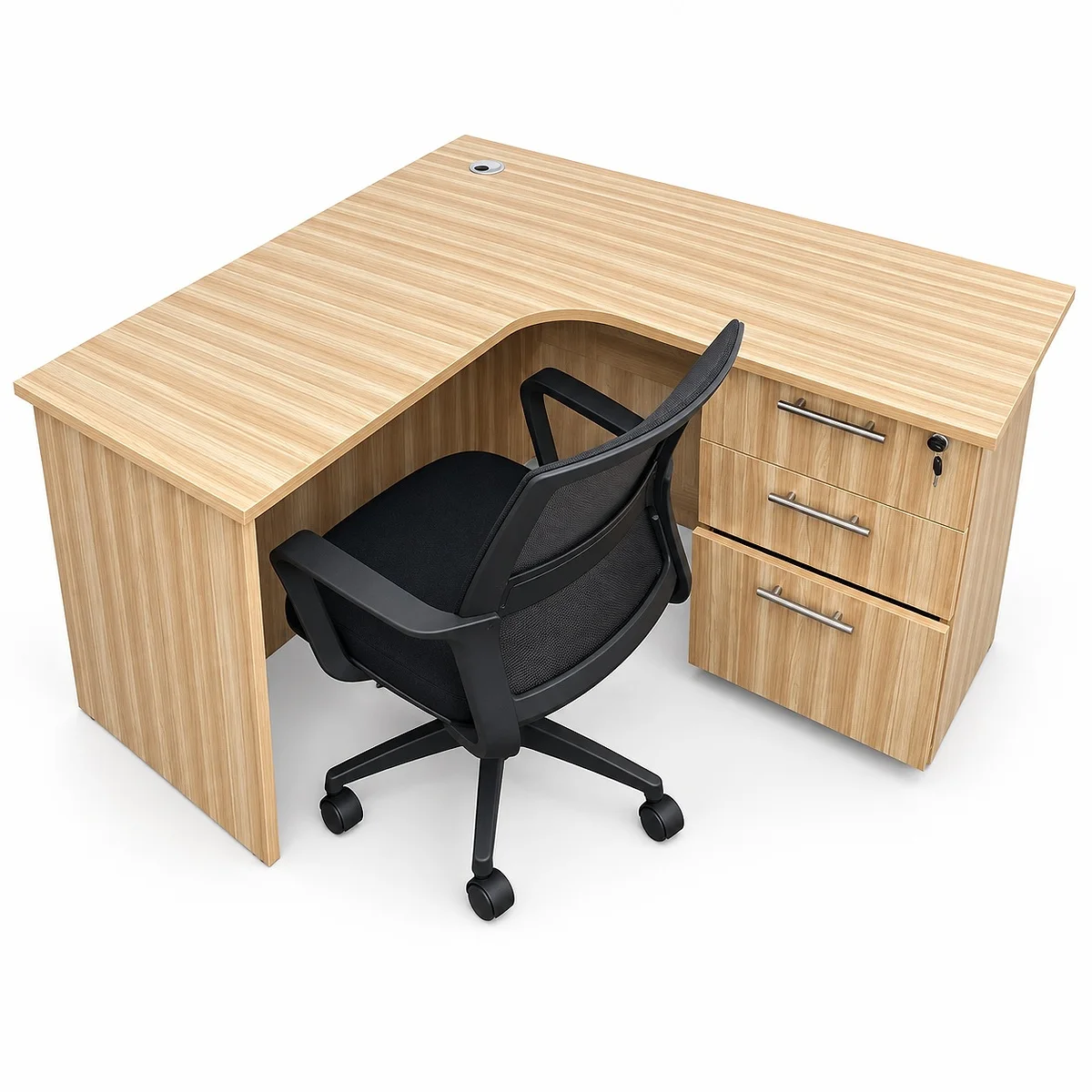 1.4m × 1.2m L-Shaped Desk