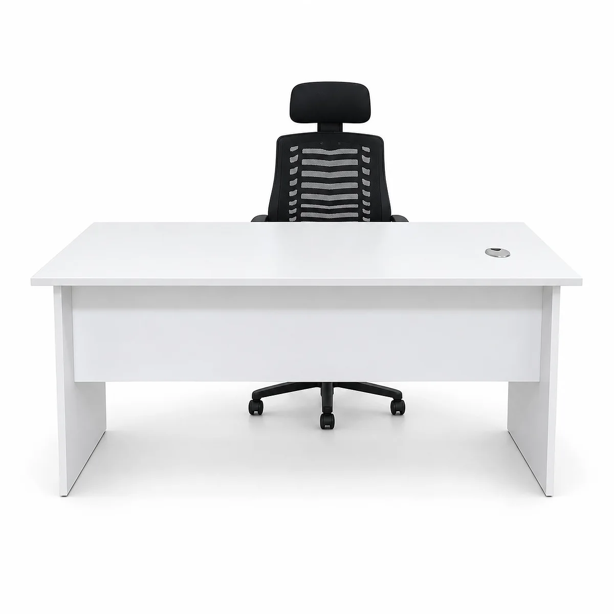 1.4m Office Desk, White