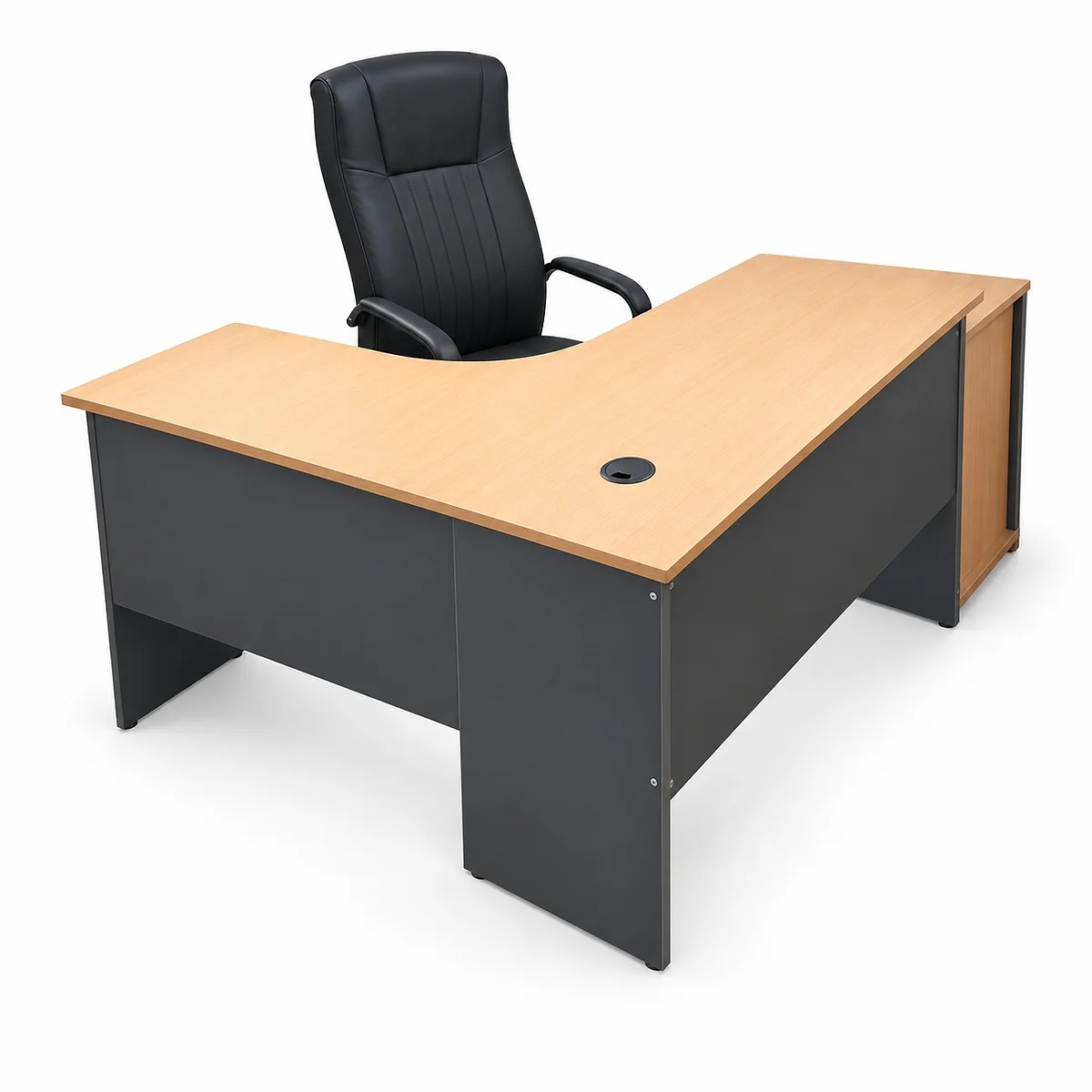 1.6m × 1.2m L-Shaped Desk