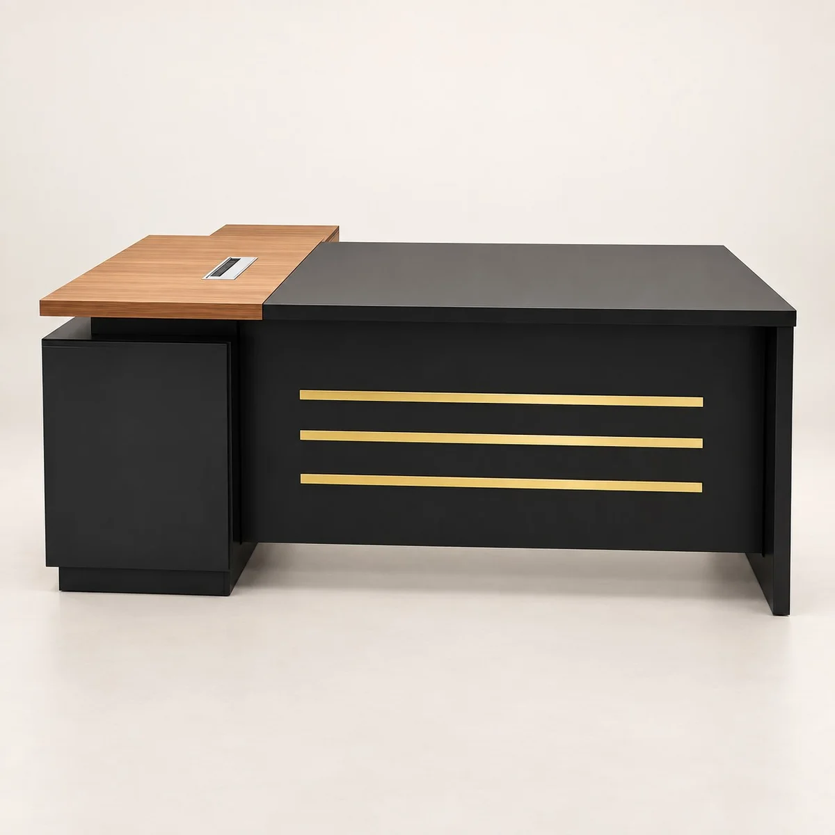 1.6m Executive Desk with Side Return