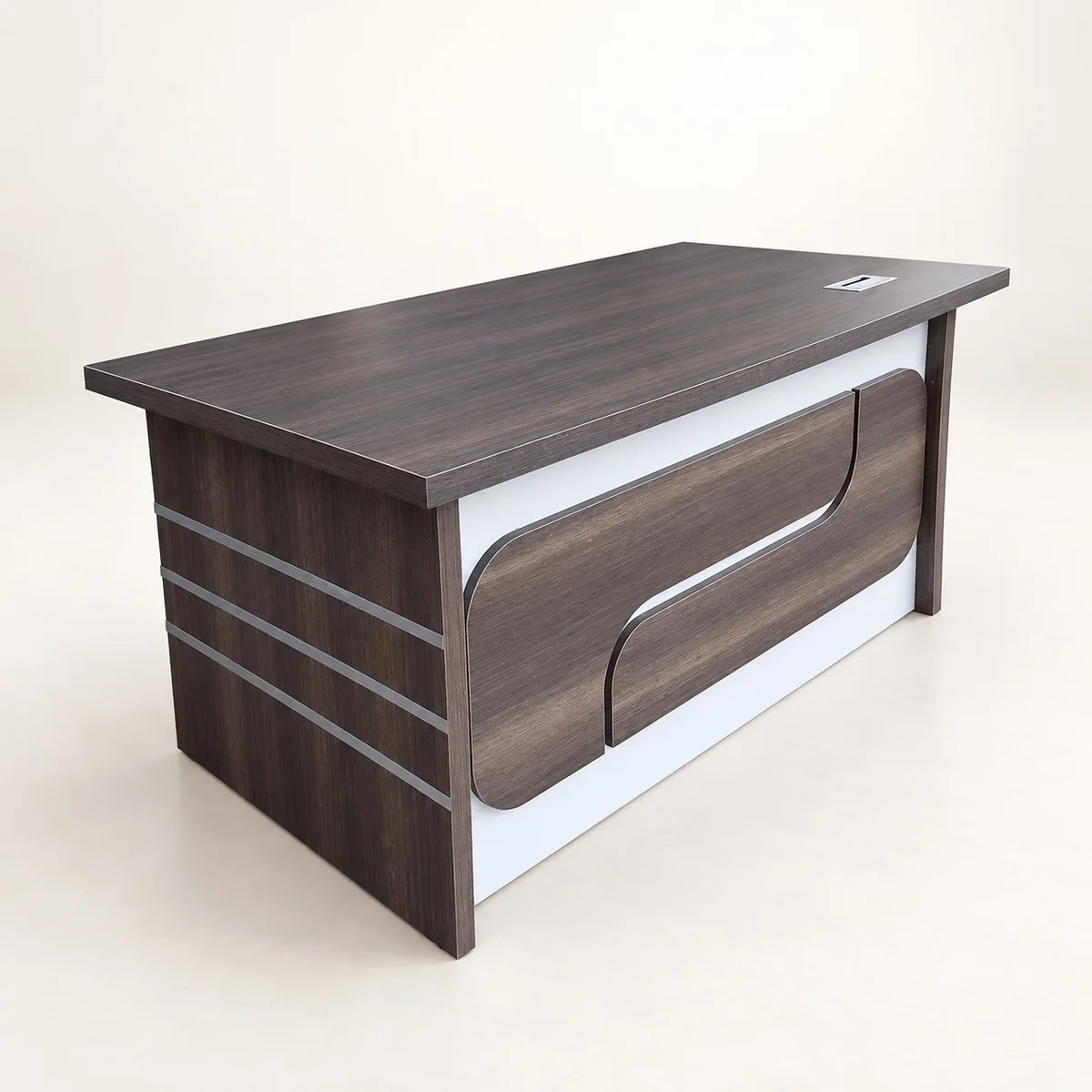 1.6m Executive Desk with USB Grommet