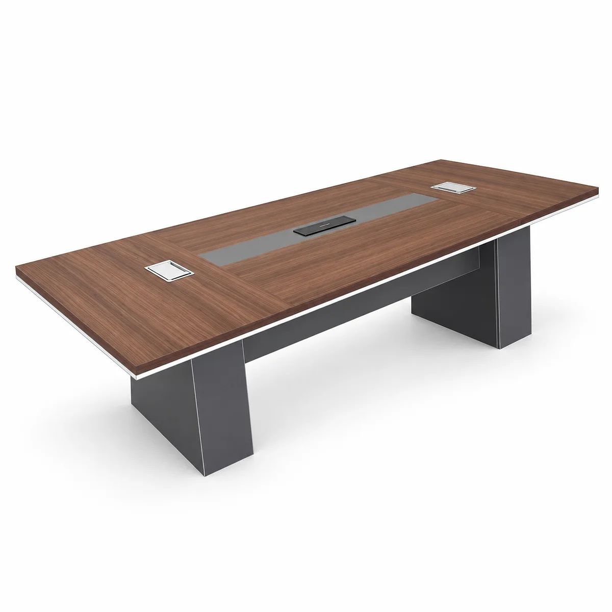 2m Boardroom Table with USB