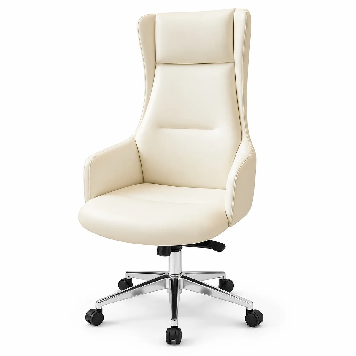 Leather Cream Executive CEO Chair IGH522A