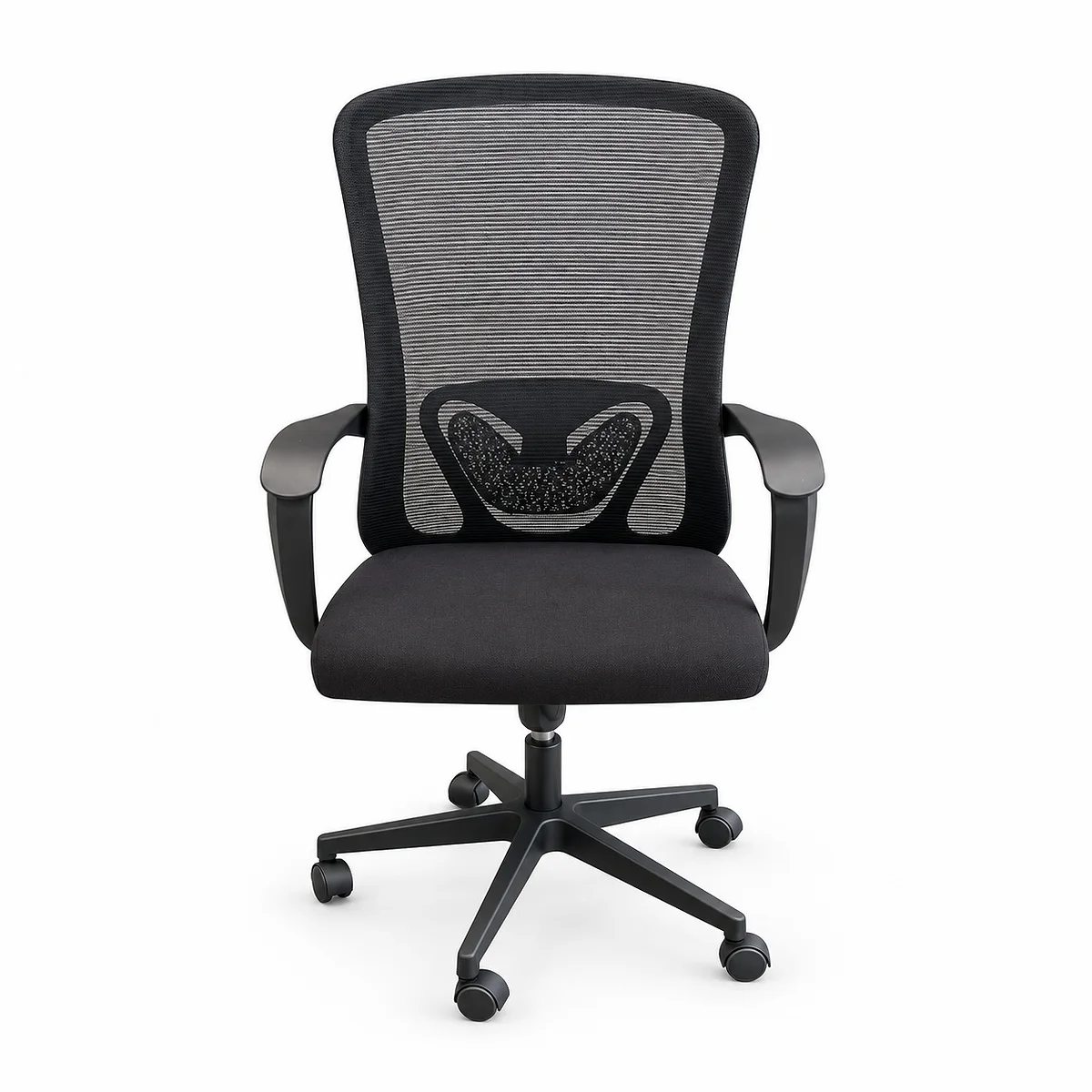 Mesh Office Chair With Armrest J182B