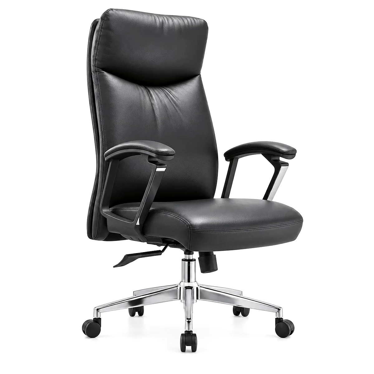 Puffed Executive Leather Chair A9063