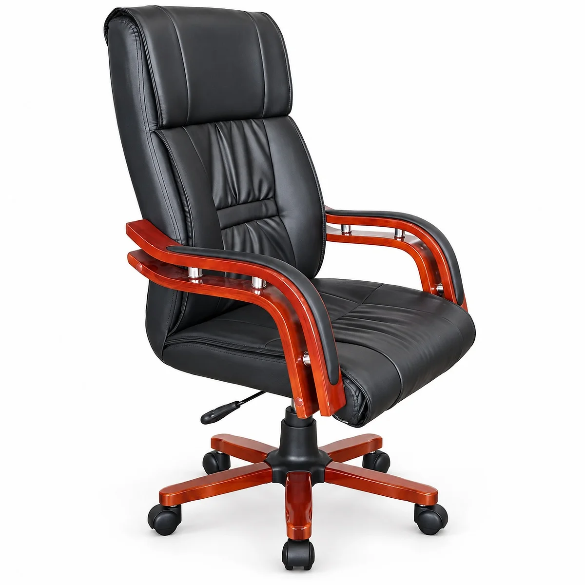Wooden Arms Executive Swivel Chair